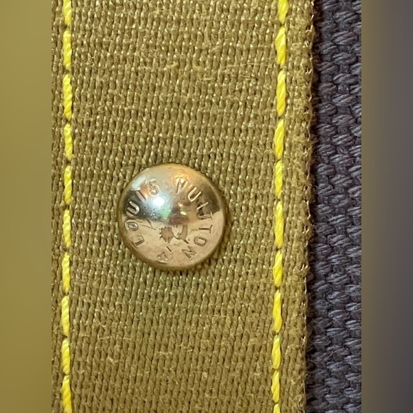 Louis Vuitton Antigua Cabas Brun Canvas Inventeur Tote w/ Lock and Key/Poignet - Picture 7 of 17